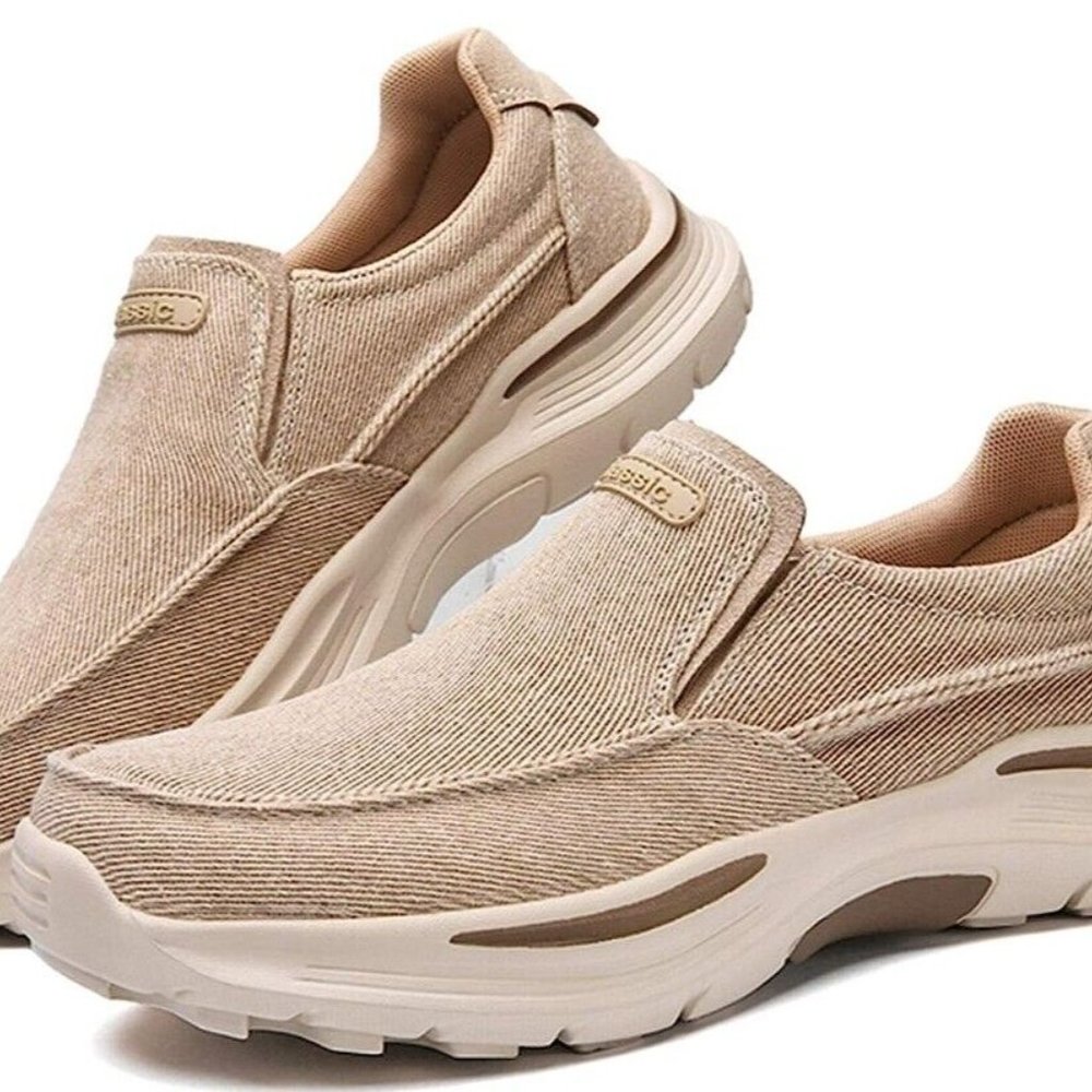 Men Sneakers Mesh Walking Shoes Driving Wide Width Loafers size 6. A031 - Picture 2 of 6